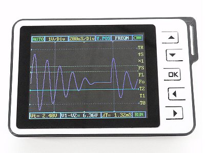 超小型デジタルストレージオシロスコープ DSO Nano V2