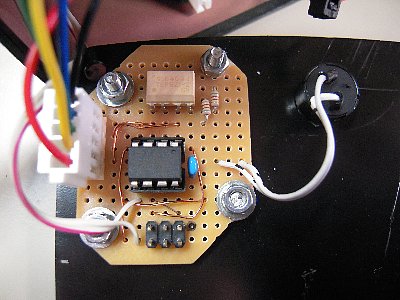 速度切り替えを押しボタンで - 制御基盤